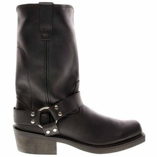 Durango Black Harness Square Toe Pull On  Men...