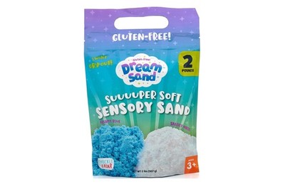 Sensory Sand 2lb Gluten Free Never Drying Soft Play Kids Chuckle Roar Dream Bulk