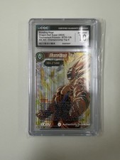 Dragon Ball Super BT22-138 Serial Bursting Rage Secret Rare CGC 10