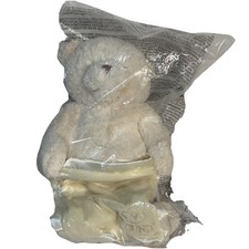 NWT Gund My First Teddy Peek-a-Boo Bear Cream Plush Stuffed Talking Animated 