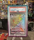 Pokemon Fusion Strike Mew Vmax 268/264 Secret Rare Rainbow Full Art Holo PSA 10