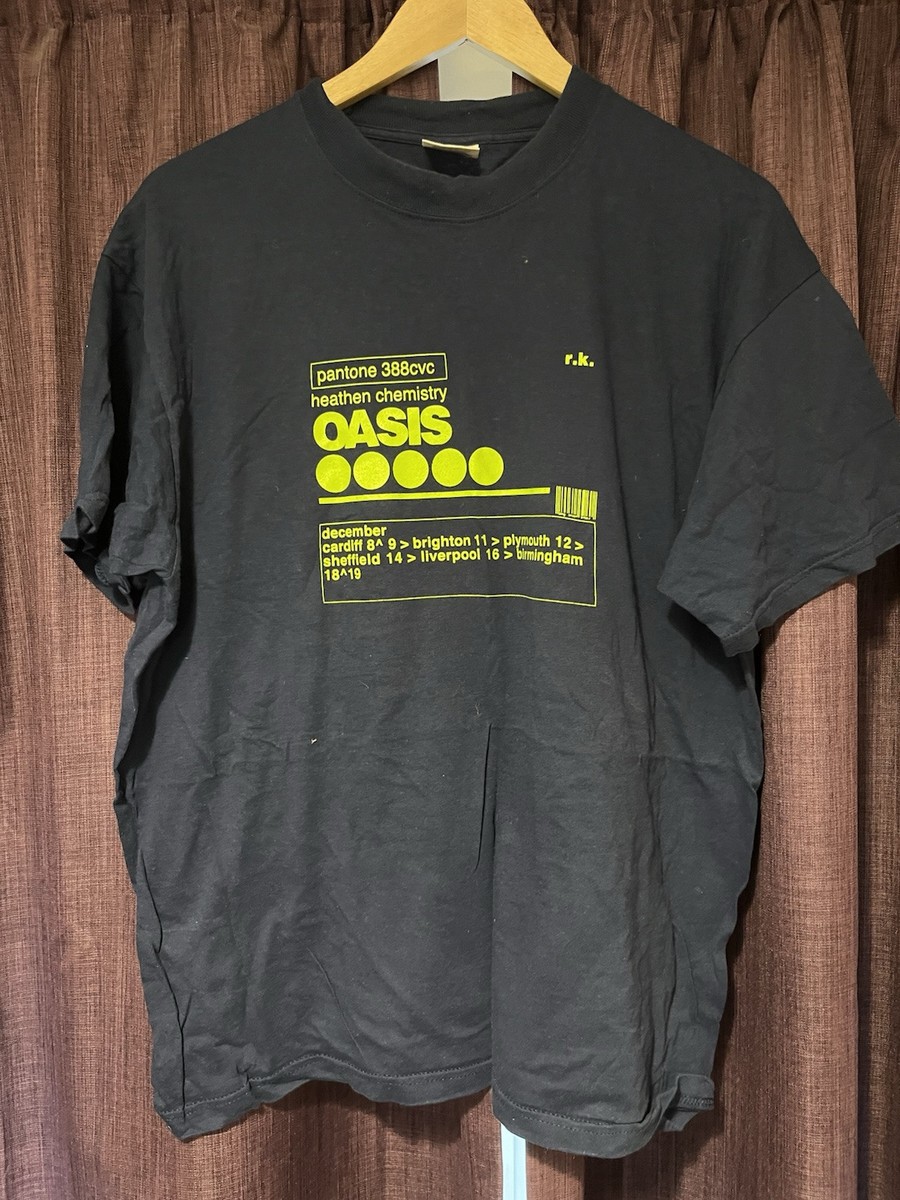 OASIS HEATHEN CHEMISTRY ツアーTシャツ Sサイズ OASIS HEATHEN