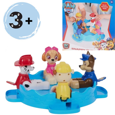 Paw Patrol  Spielzeug Spiel- Snappy Pups  für Kinder ab 3 J. Gesellschaftsspiel