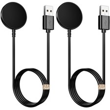 2 Pack for Samsung Galaxy Watch Charger Compatible with 8/8 3.3FT