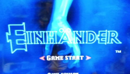Einhander PS1 Playstation1 SQUARE Sony JP Ver. Tetsted | eBay