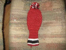 slightly used Vintage Deluxe Knit Pom Pom headcovers for hybrid no number