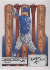 2019 Panini Leather & Lumber Bats Die-Cut Michael Conforto #96 0ru6