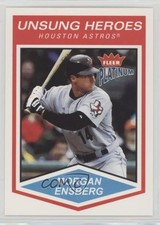 2004 Fleer Platinum Unsung Heroes Morgan Ensberg #167 5x8