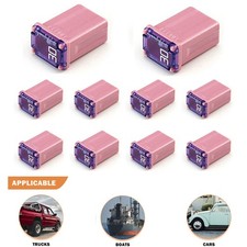 10 Pack Micro Cartridge Fuses 30A Time Delay Fuse Automotive Motor Circuit