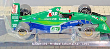 DeAGOSTINI 1/24 Jordan 191 Michael Schumacher #32 1991 Belgium GP Debut F1 Model