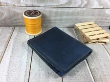 Men wallet leather made vertical style 7 pockets