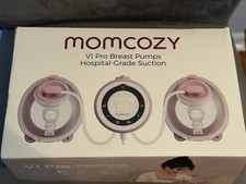 Momcozy V1 Pro Hospital Grade Electric Breast Pump Double Pumping Kit Read des 