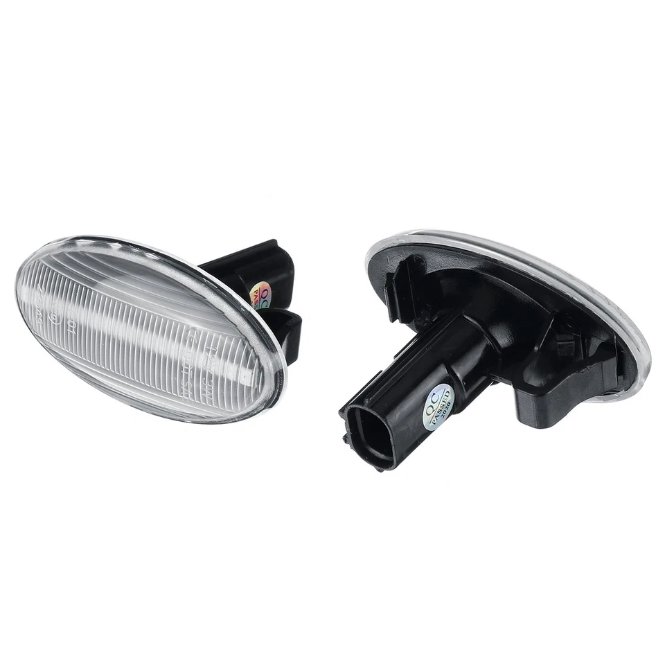 Clear For Impreza WRX STI Forester 08-19 Dynamic LED Turn Signal Side Light - Image 2 of 4