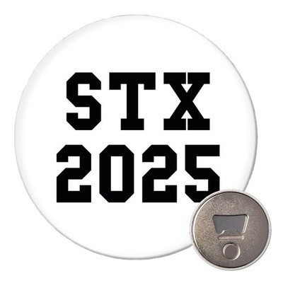 Magnet STX 2025 Flaschenöffner STX 2025 Geschenkidee Präsent Mitbringsel Souveni
