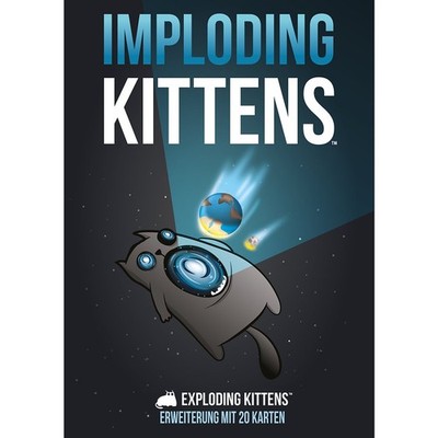 Exploding Kittens: Imploding Kittens Erweiterung - NEU & OVP
