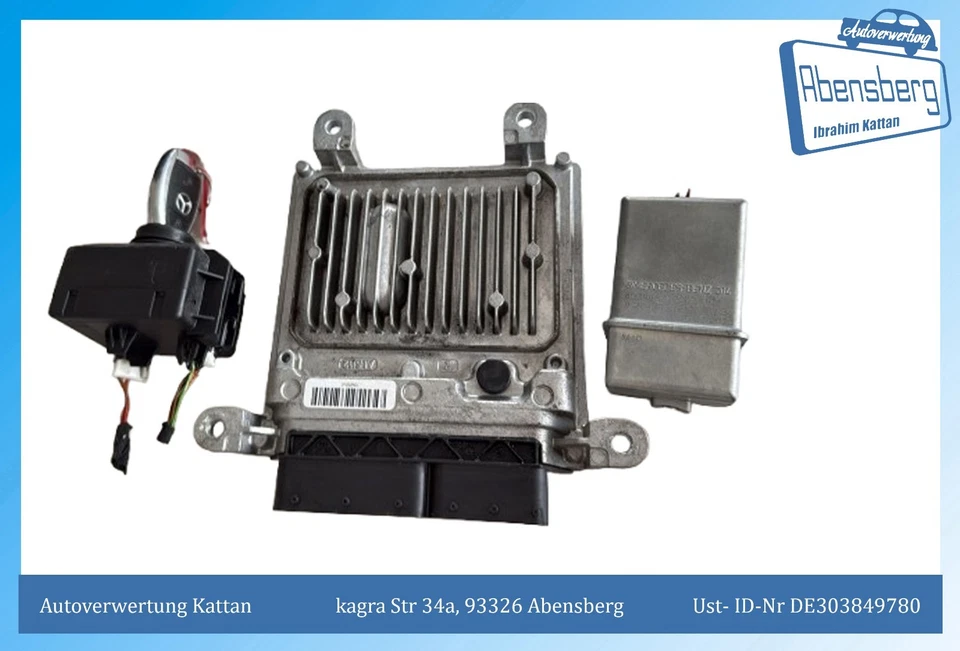 gebr. Mercedes W204 C-Klasse Motorsteuergerät Set - A6511500126 #3519 - Bild 3 von 3