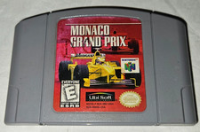 Monaco Grand Prix Authentic N64 Nintendo 64 Cartridge 1999