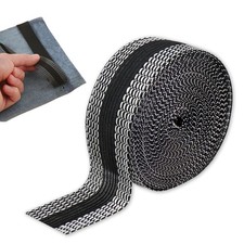 Zerquell 10M Nastro Termoadesivo per Tessuti Nastro Adesivo con Orlo per