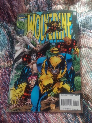 1995 Wolverine Marvel Comics Lurker In Machine Key Issue White Pages Book #94