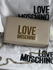 Borsa Love Moschino Panna Pelle Sintetica Usata In Ottime Condizioni