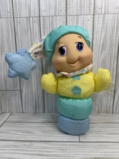 VTG 1996 Playskool GloWorm Light Up Glow Plush Hasbro NO LIGHT STICK INCLUDED