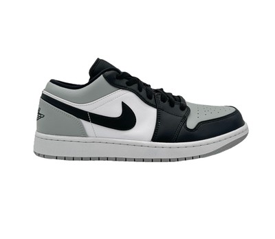 Air Jordan 1 Low Shadow Toe Grau Schwarz EU44,5 US10,5 553558-052 Herren Sneaker