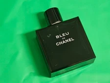 EMPTY Chanel Blue Eau De Toilette Spray Bottle EMPTY 150ML 5 oz