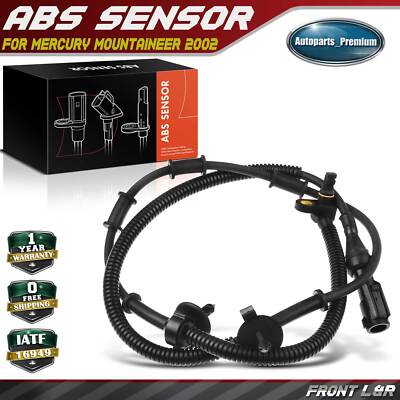 1xFront LH/RH ABS Wheel Speed Sensor for Ford Explorer Lincoln Aviator 2003-2005