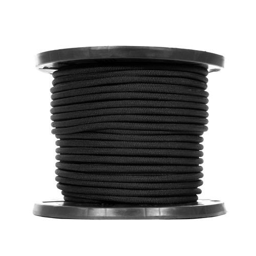 Paracord Planet cavo antiurto tessuto diamante nero - diametri 1/2 e 3/4 pollici - Foto 14 di 21