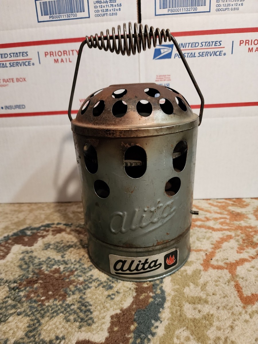 【メーカー再生品】 Heater alita Vintage Portable Made CORP. HEAT AUTO Camping. その他