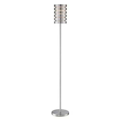 Lite Source Metal Floor LAMP, Aluminum, Type CFL 23W LS-82923ALU - Picture 4 of 4