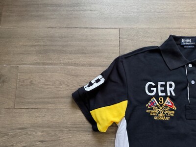 Polo Ralph Lauren Germany #9 Polo Shirt Big Pony Chief Keef Luxury