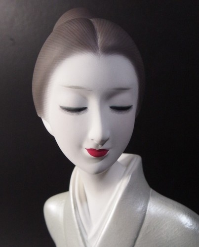HAKATA PUPPE OBI GÜRTEL 帯 von UEKI SUSUMU JAPANISCH TRADITIONELL HANDWERKER MEISTER - Bild 2 von 19