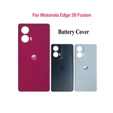 6.7" For Motorola Edge 50 Fusion Rear Housing Back Battery Cover Case
