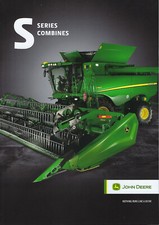 John Deere seria S kombajn Ciągnik Broszura