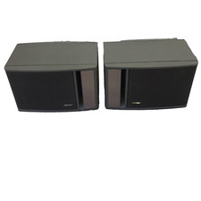 Bose Model 141 Pair Bookshelf Speakers 40 Watt Gray Black Full Range Speakers