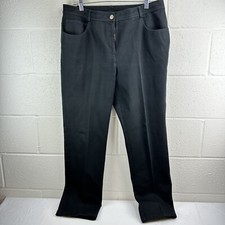 ST.JOHN Black Pants Size 12 (L), Made In USA
