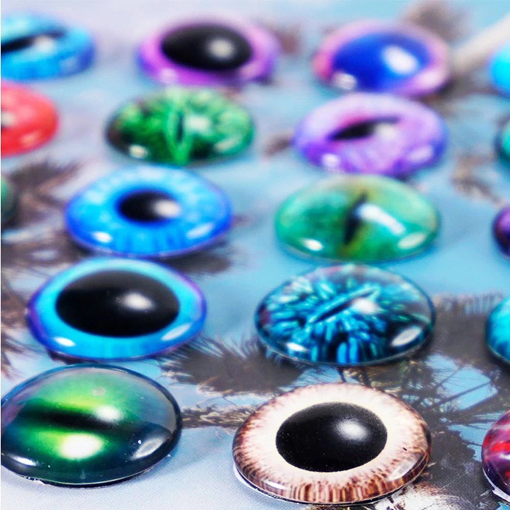 Glass eye ring deals