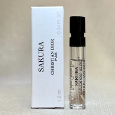 Christian Dior Sakura Eau de Parfum EDP Sample Spray .04oz, 1.2ml New in Box