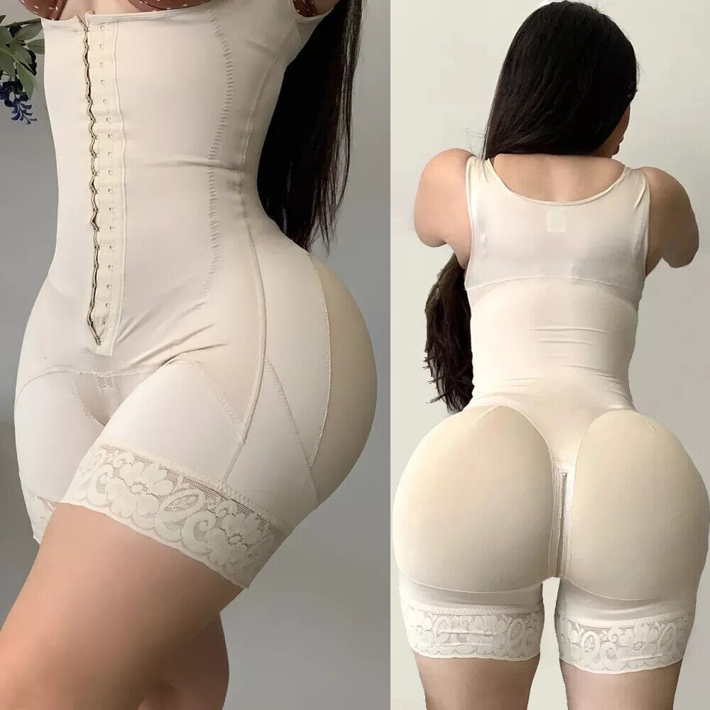 Fajas Colombian Girdle Waist Trainer Butt Lifter Compression