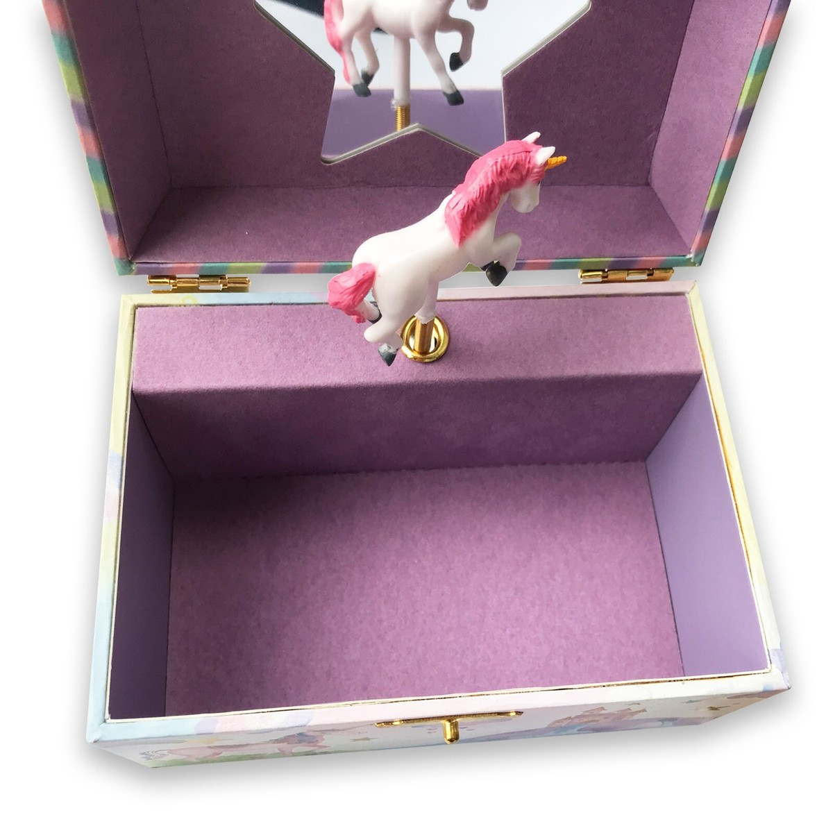 Children Jewelry Box Unicorn Music Box with Sankyo Mechanism (60