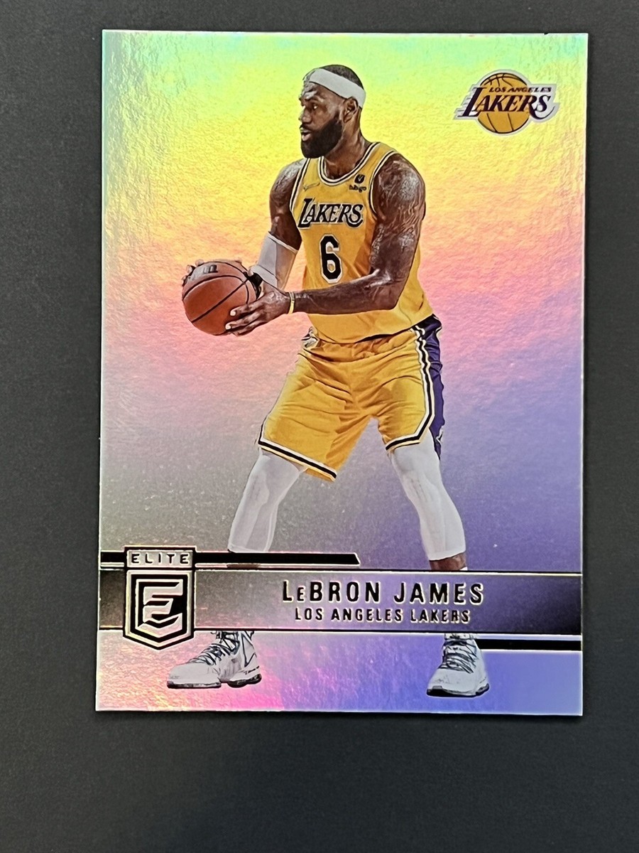 2021-22 Donruss Elite Lakers LeBron James #2 - Silver Holo Base 