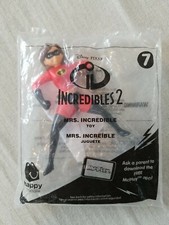 McDonalds Happy Meal Toy 2018 DISNEY PIXAR INCREDIBLES 2 7 MRS INCREDIBLE