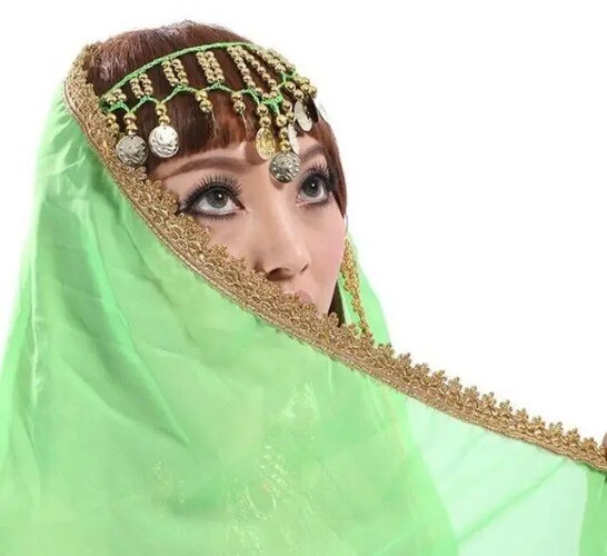 Belly Dancing Accessories Coin Head chain Decor BellyDance India