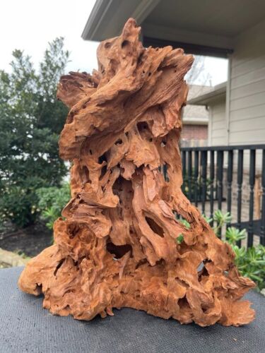 MALAYSIAN WOOD AQUARIUMS FISH RIPTILES DECORATION PET SUPPLIES ART GARDEN