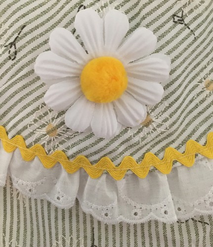 NWOT Will’beth Dress Girls Size 4-5 Tie Sash Crinoline Slip eyelet lace ruffle - Picture 4 of 5