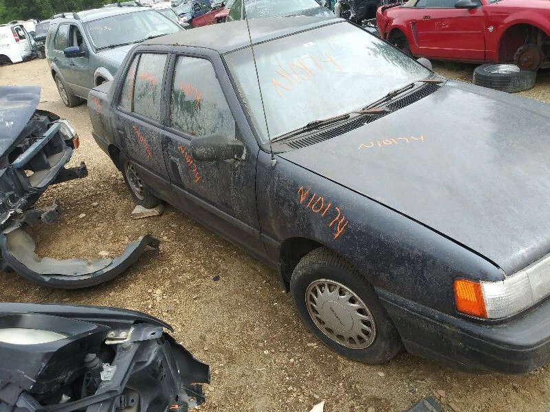 Cristal puerta delantera derecha Hyundai Excel 4 puertas: 1990, 1991, 1992, 1993, 1994 Foto 3 de 4