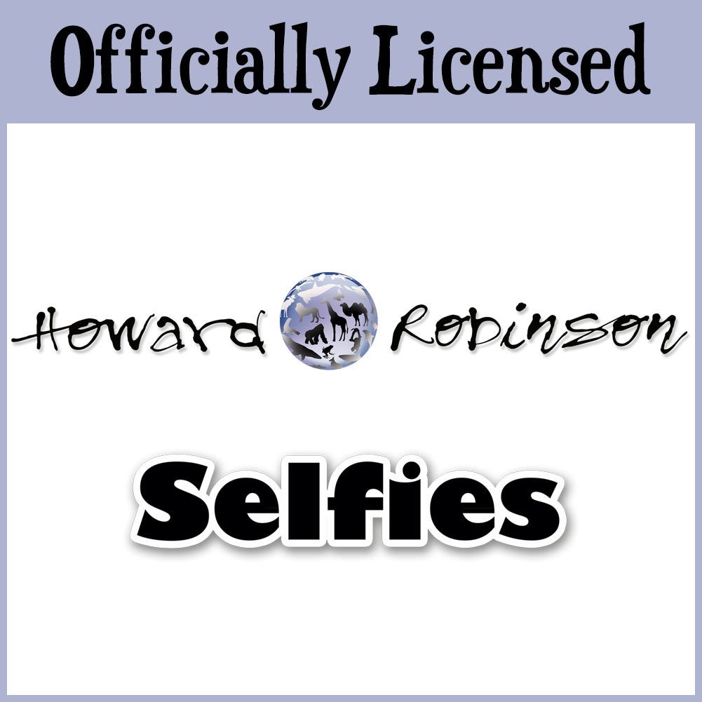 Africa Animals Selfie Giraffe Elephant Luggage ID Tags Cards Set of 2