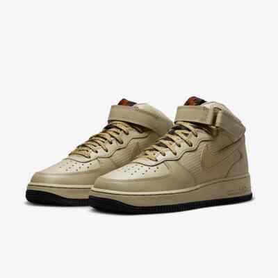 NIKE AIR FORCE 1 MID ‘07 "NEUTRAL OLIVE" Nike Air Force 1 Mid '07 Neutral Olive Black FB8881-200 Men's Size