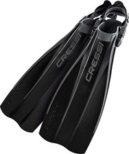 Strong and Resistant Open Heel Scuba Diving Fins  Frog: Made in Italy since 194